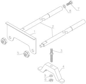 Default Diagram and Parts List for 36800-S Type 1 Black and Decker Table Saw Accessories